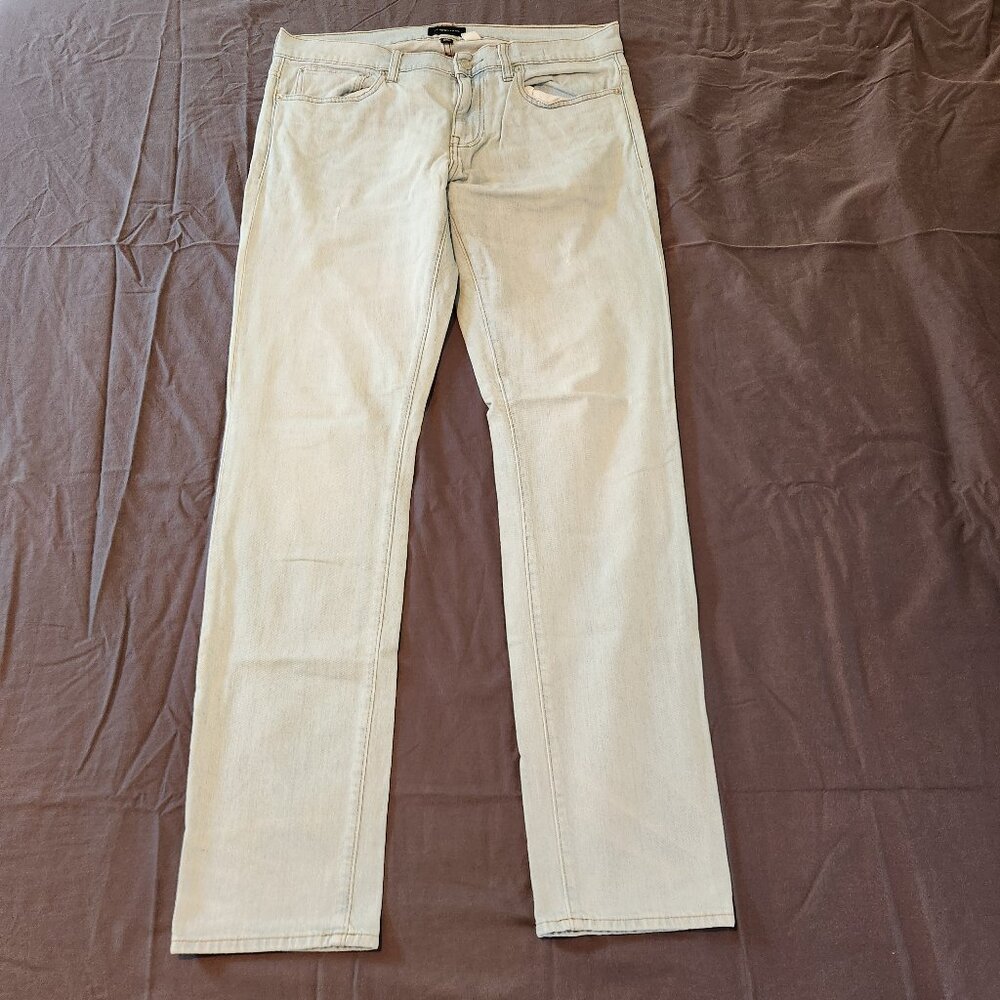 Men's J Crew 484 Slim Stretch Jeans in Light Wash, Size 34x34